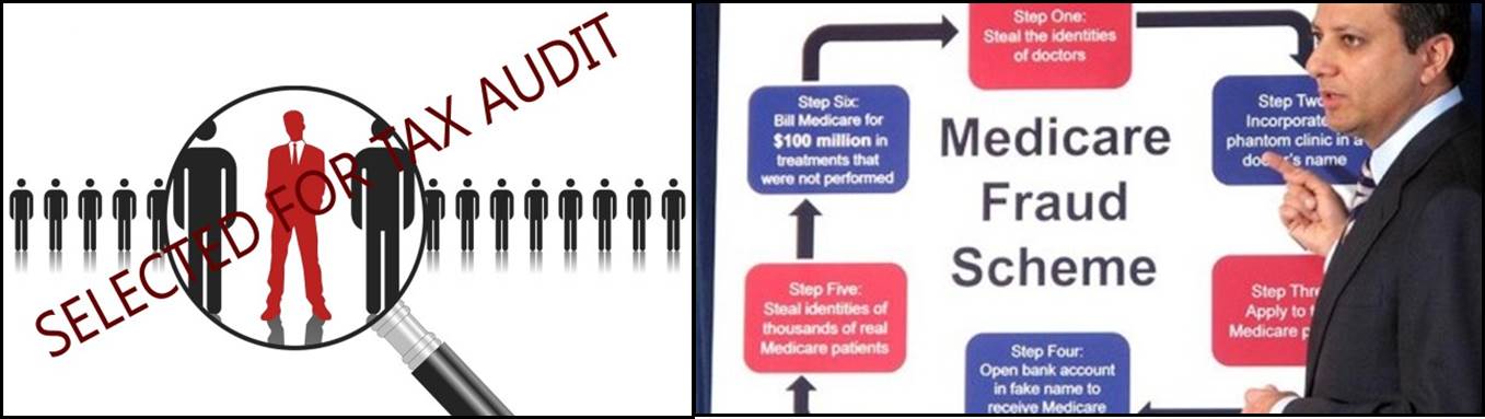 Tax audit & Medicare fraud